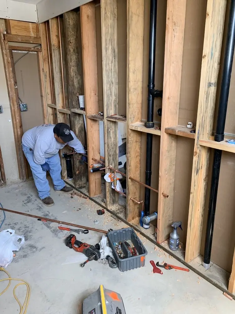 Commercial rough-in plumbing for Gas Line Repair in Alamitos Heights